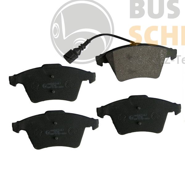 VW Bus T5 T6 Bremsbeläge vorne alle Modelle mit 16" Fahrwerk inkl.  Warnkontakt 7H0698151 7H0698151A 7H0698151B 7H0698151D 7L6698151F  Ersatzteile günstig kaufen