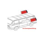 VW Bus T3 Seitenscheibe klar hinten li. oder re. mit Blende